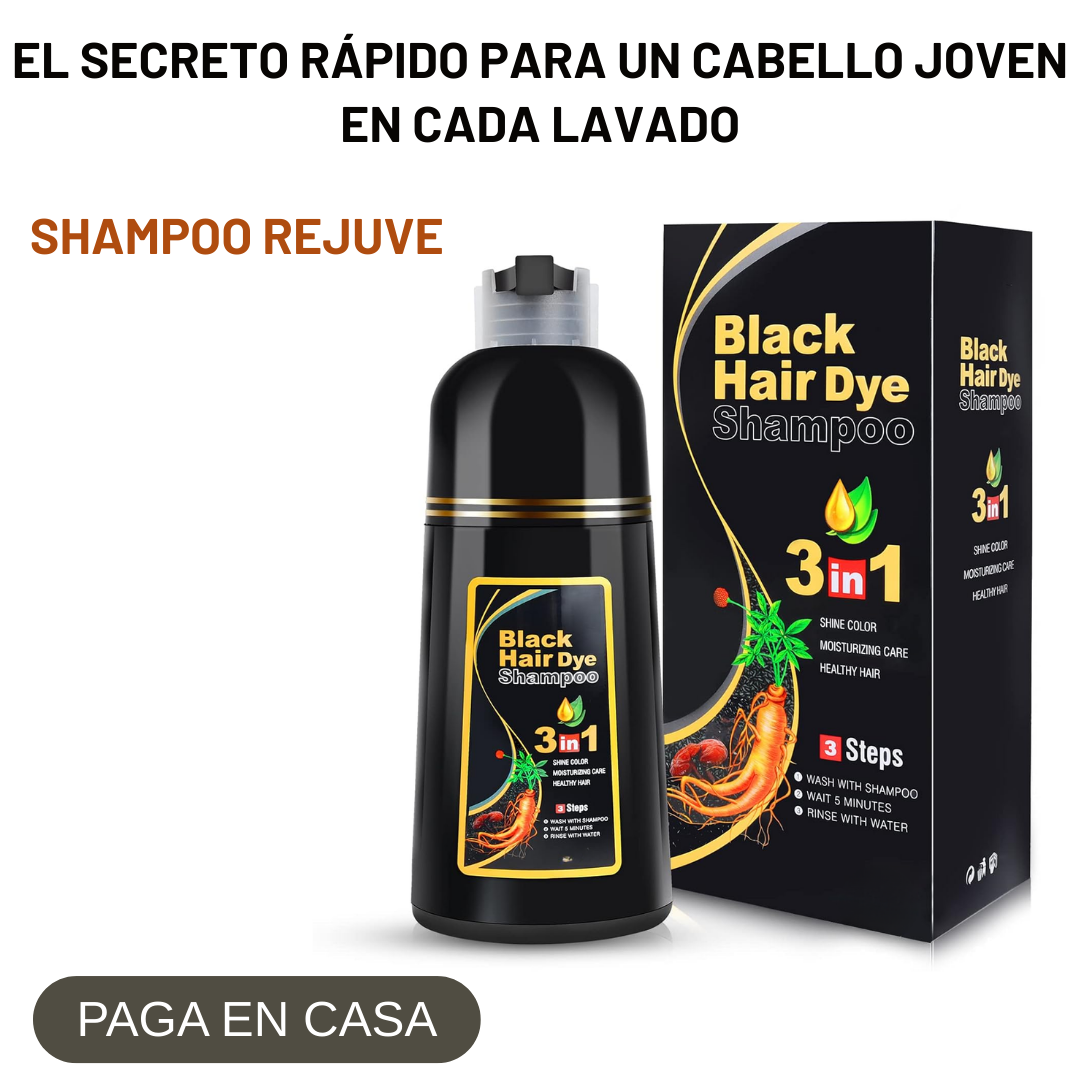 SHAMPOO REJUVE | Vuelve a dar vida a tu cabello