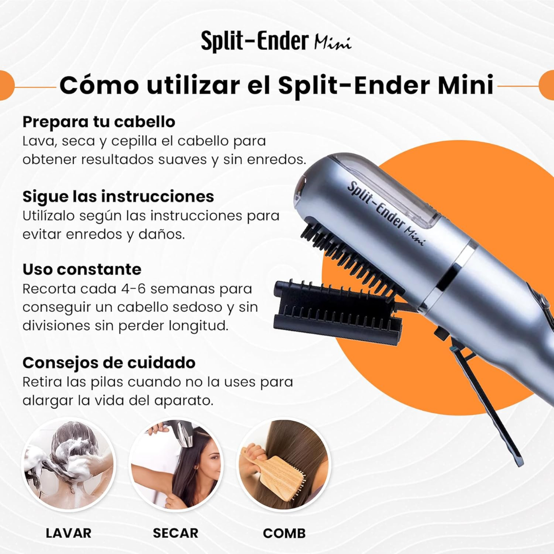 Split Ender|  Adiós a las puntas abiertas, sin cortar tu largo.