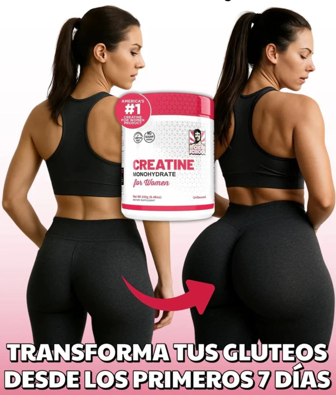 💪🍑 CREATINA + COLÁGENO PARA MUJERES