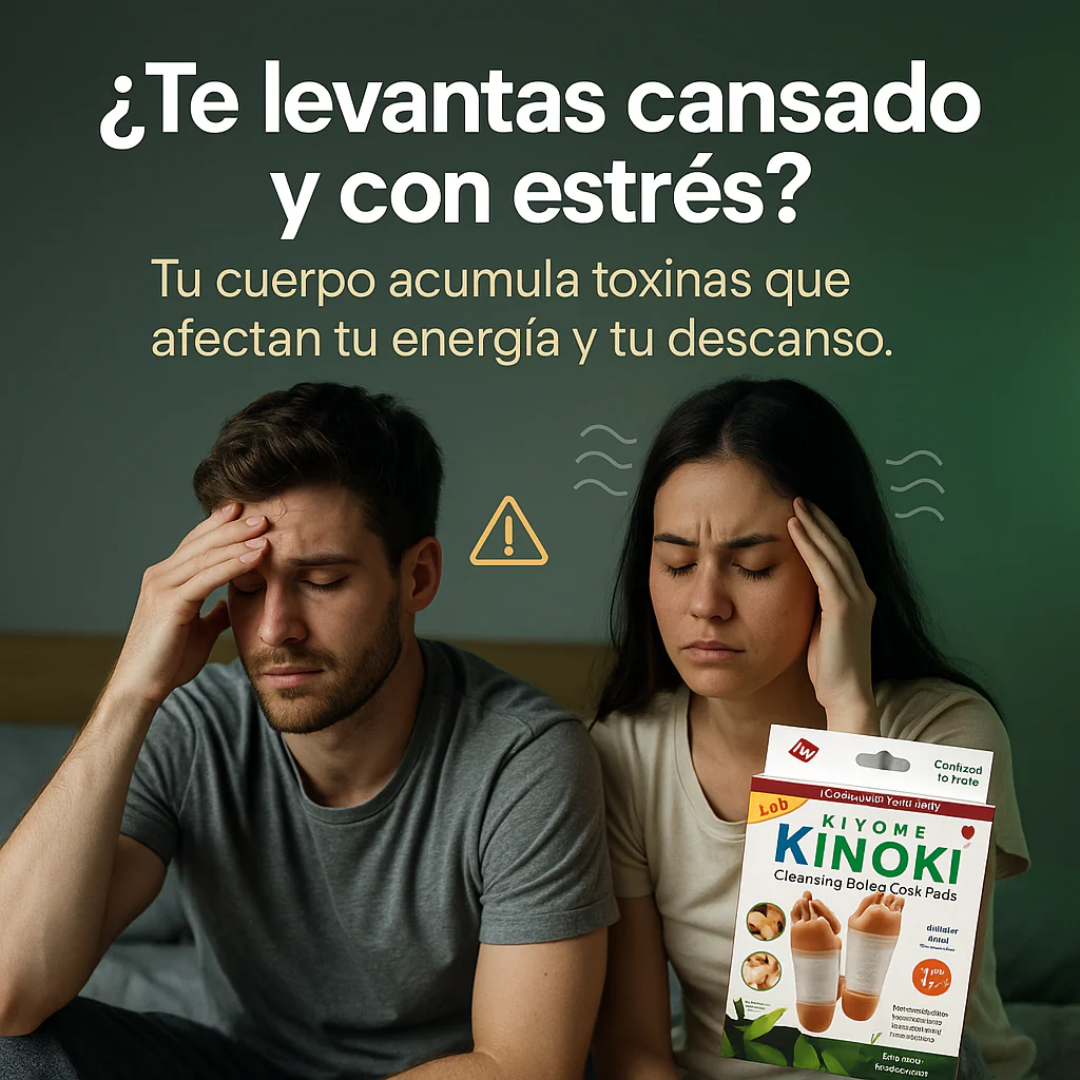 Parches Kinoki | Despierta ligero y renovado