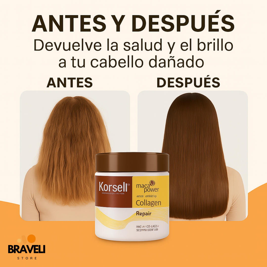 🌸 KORSEL™ BOTOX CAPILAR | CABELLO SANO Y HERMOSO EN MINUTOS
