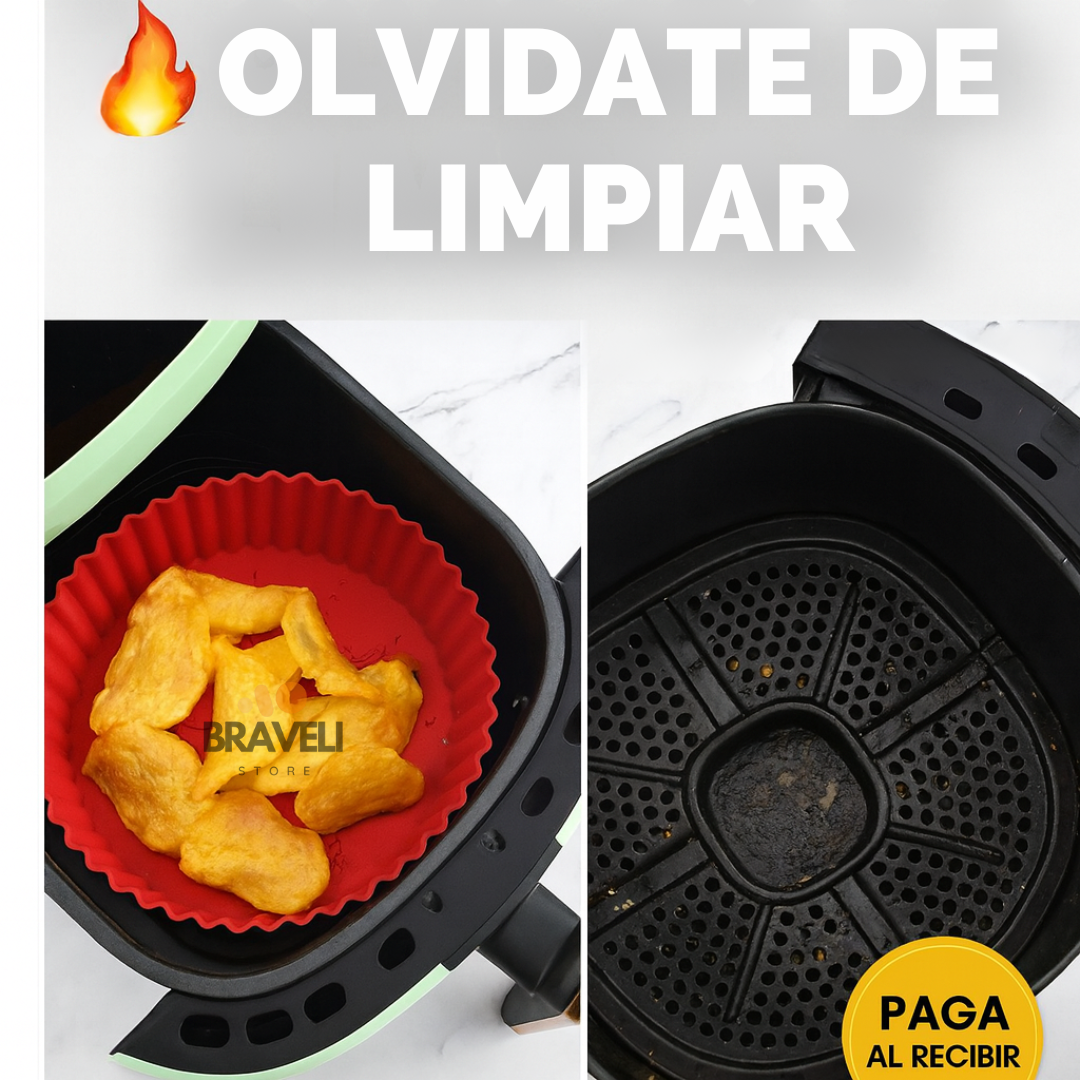 🧺 Set 6 moldes silicona |  Lávalos y guárdalos sin ocupar espacio.