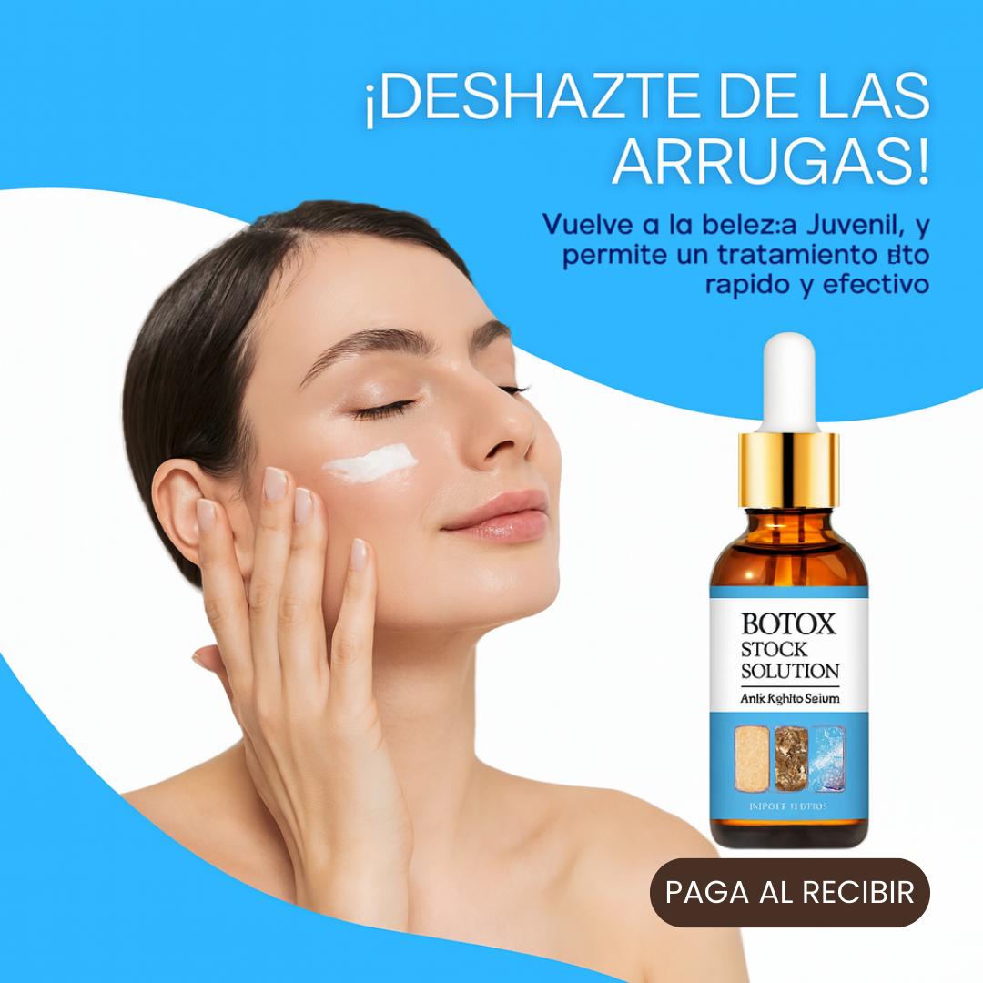 📌 SERUM EFECTO BOTOX | Adiós arrugas, sin una sola aguja