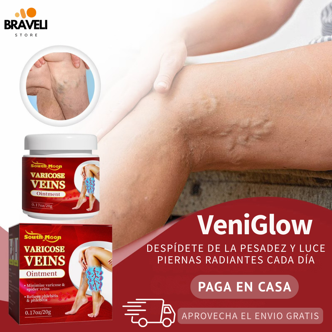 🦵 VeniGlow™  | Crema Natural para Várices y Piernas Cansadas