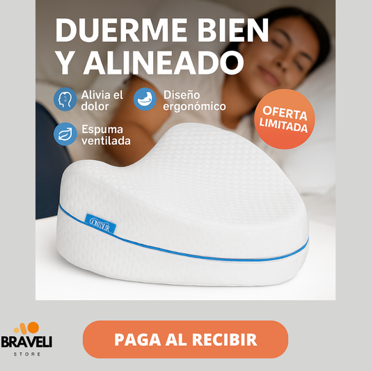 🥇 DuermeBien™ | La Almohada que Corrige Tu Postura y Alivia Dolor