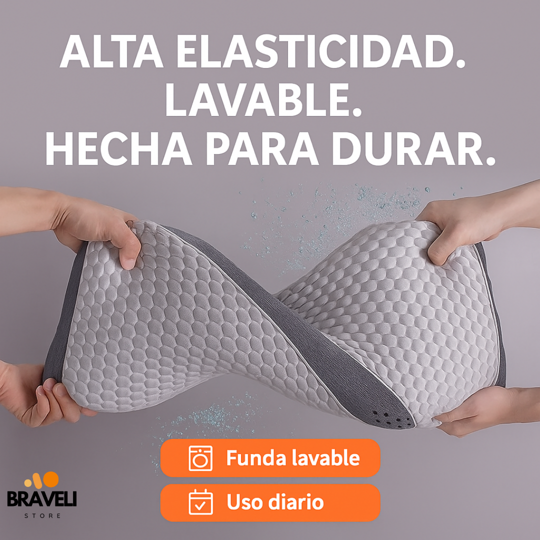 💤 CerviZen 2.0 |  Diseñada para alinear tu cuello y relajar tu cuerpo en solo minutos.