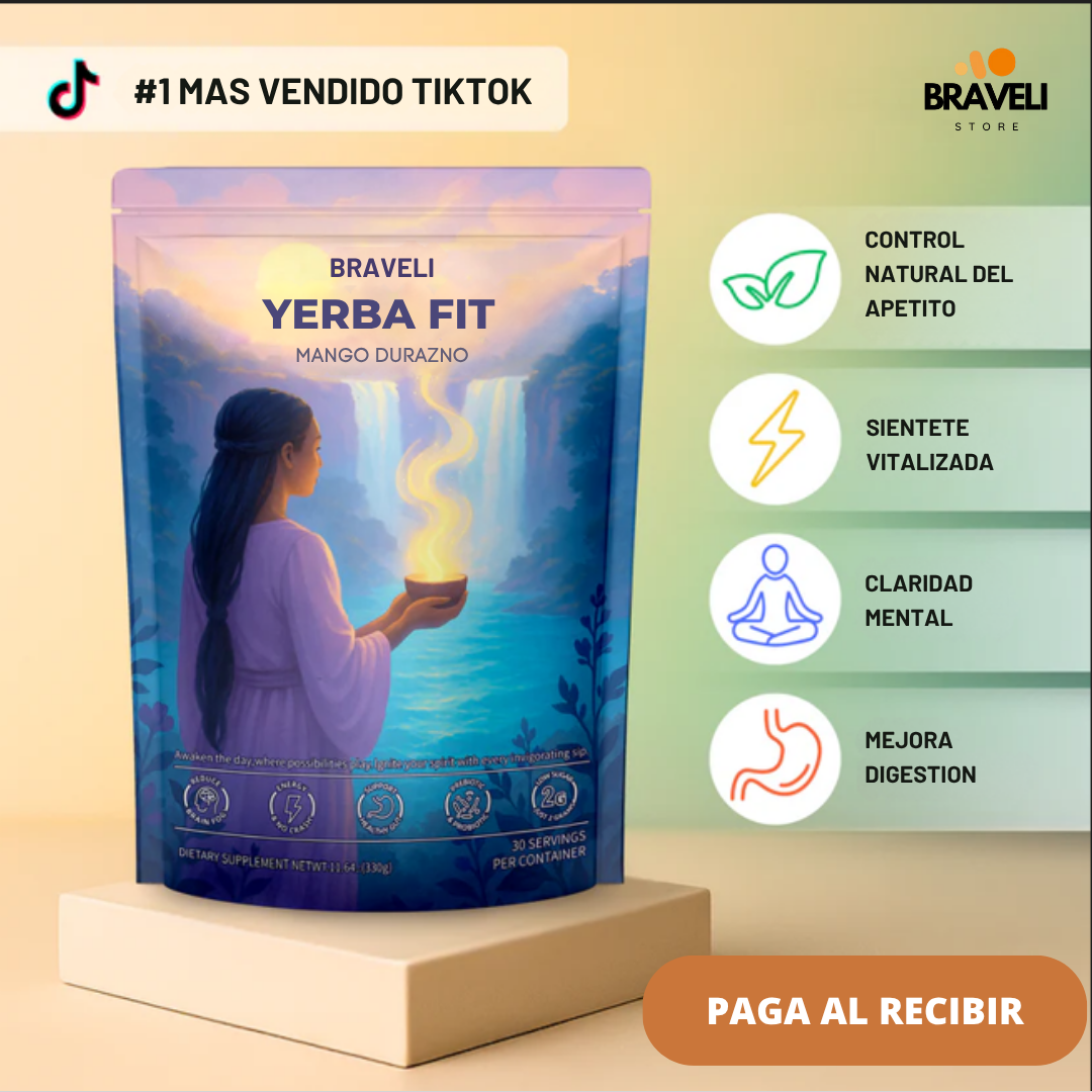 🍑 Yerba Fit| Controla tu silueta sin sacrificios.