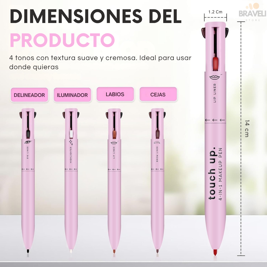 💄 BellaFlash | Cejas, labios, ojos y contorno sin cargar nada más