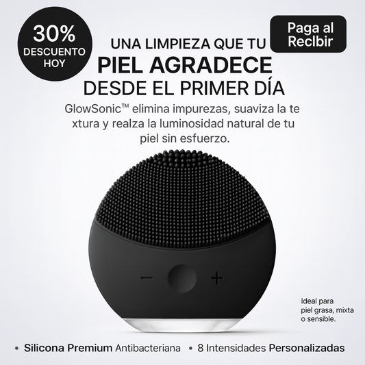 GlowSonic™ | Limpieza profunda para una piel que brilla.