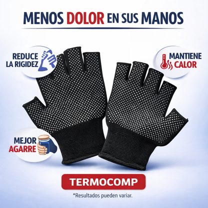 TERMOCOMP™ | Compresión suave, dedos libres, más comodidad al instante.