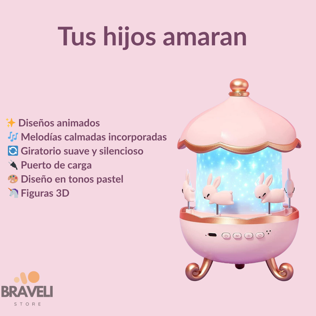 CARRUSEL MÁGICO™ | Sueños que iluminan sus noches