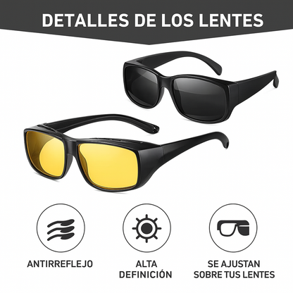 Gafas HD Vision™ 2x1  Conduce sin reflejos