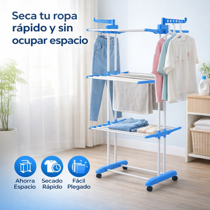 SECAMAX™ — Tu secado ordenado, en 3 niveles.