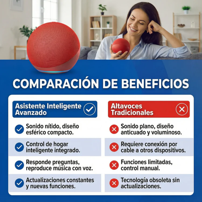 HomiVox™ –Control simple, sonido potente.