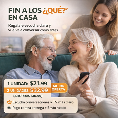 ClariVoz™ | Conversaciones y TV, más claro.