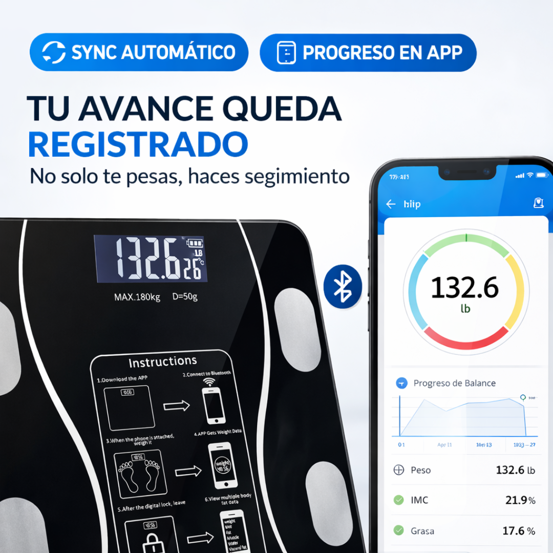 ControlFit™ | Tu progreso en un vistazo, directo en tu celular.