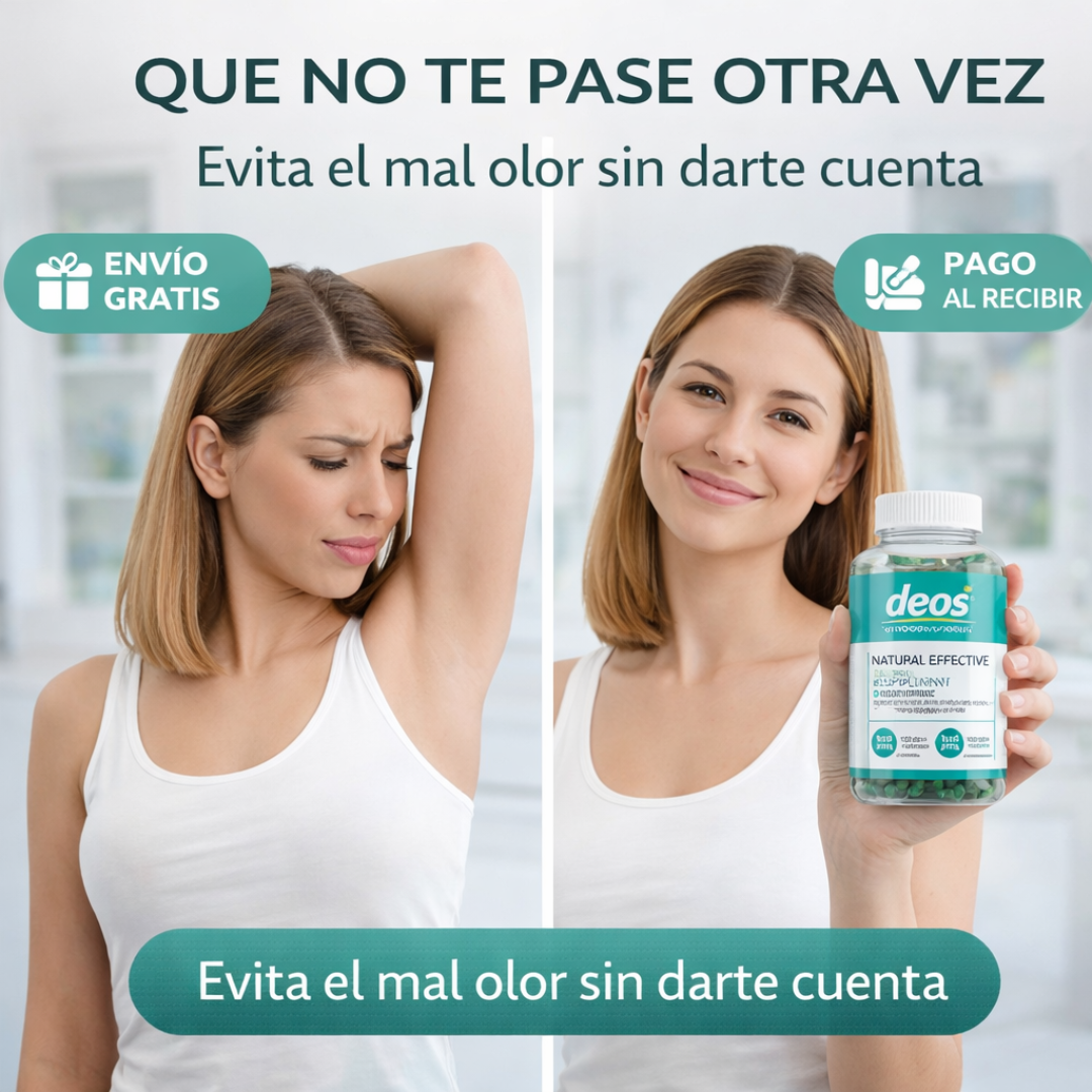 Deos | Capsulas Desodorantes Naturales
