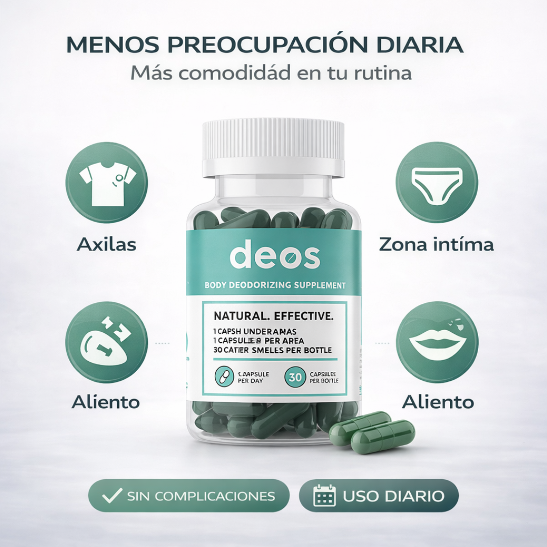 Deos | Capsulas Desodorantes Naturales