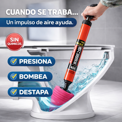 DESTAPAX™ |Destape rápido, sin químicos.