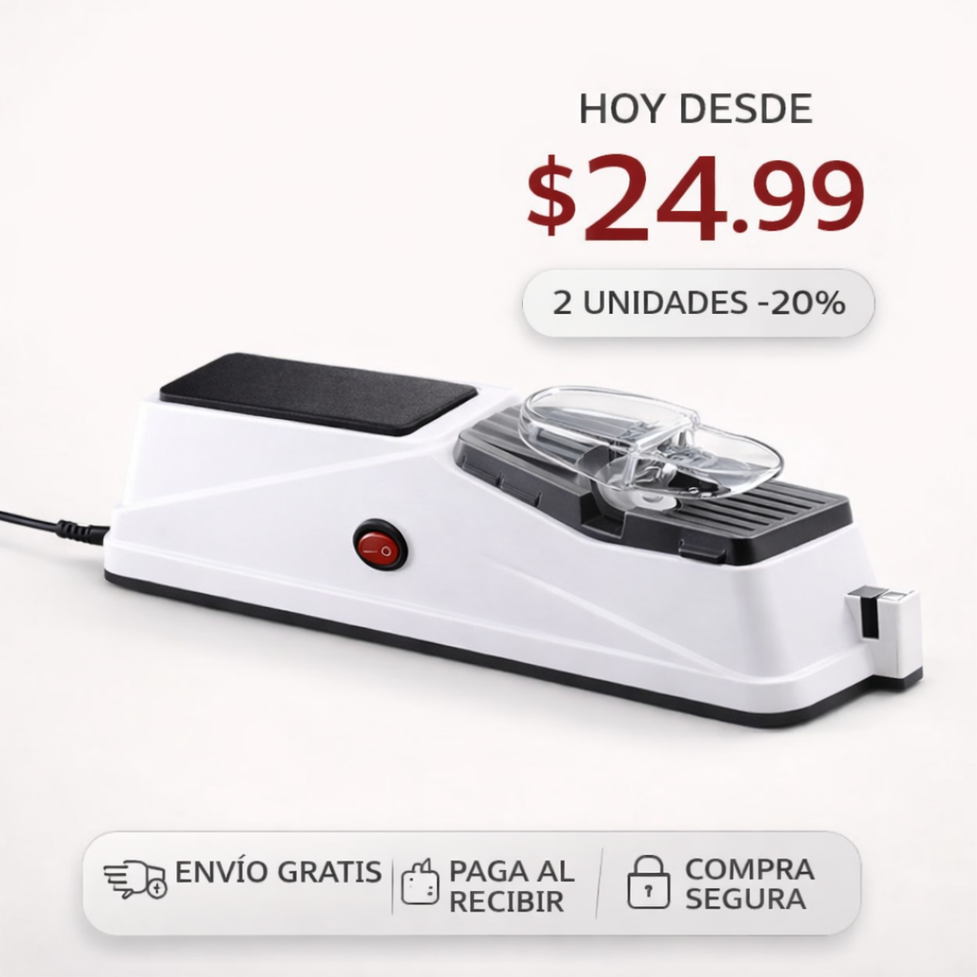 FiloMax™ | Recupera el filo en minutos, sin esfuerzo.