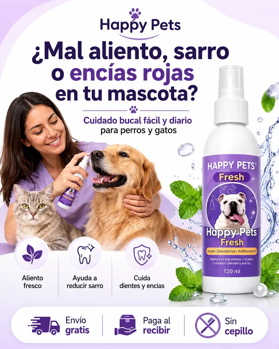 HAPPY PETS |  ENJUEGUE BUCAL