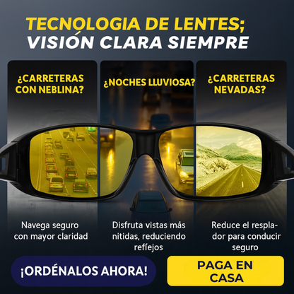 Gafas HD Vision™ 2x1  Conduce sin reflejos