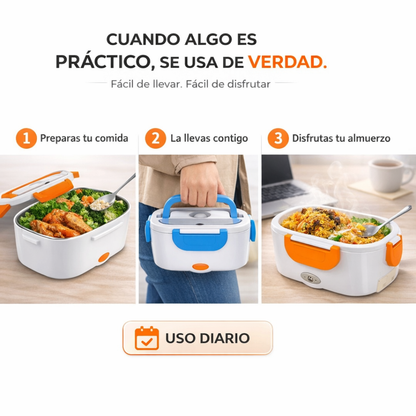 HeatBox™ | Tu comida caliente, incluso lejos de casa