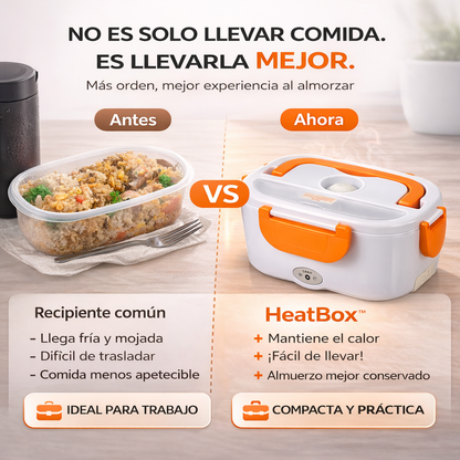 HeatBox™ | Tu comida caliente, incluso lejos de casa