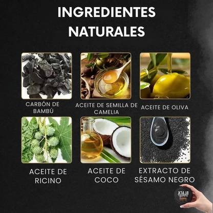 🧼🖤 JABON BLACK 2X1 | CUBRE CANAS AL INSTANTE