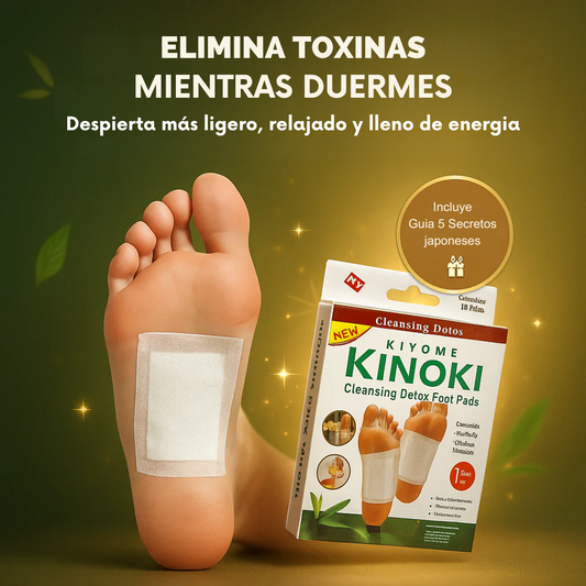 Parches Kinoki | Despierta ligero y renovado