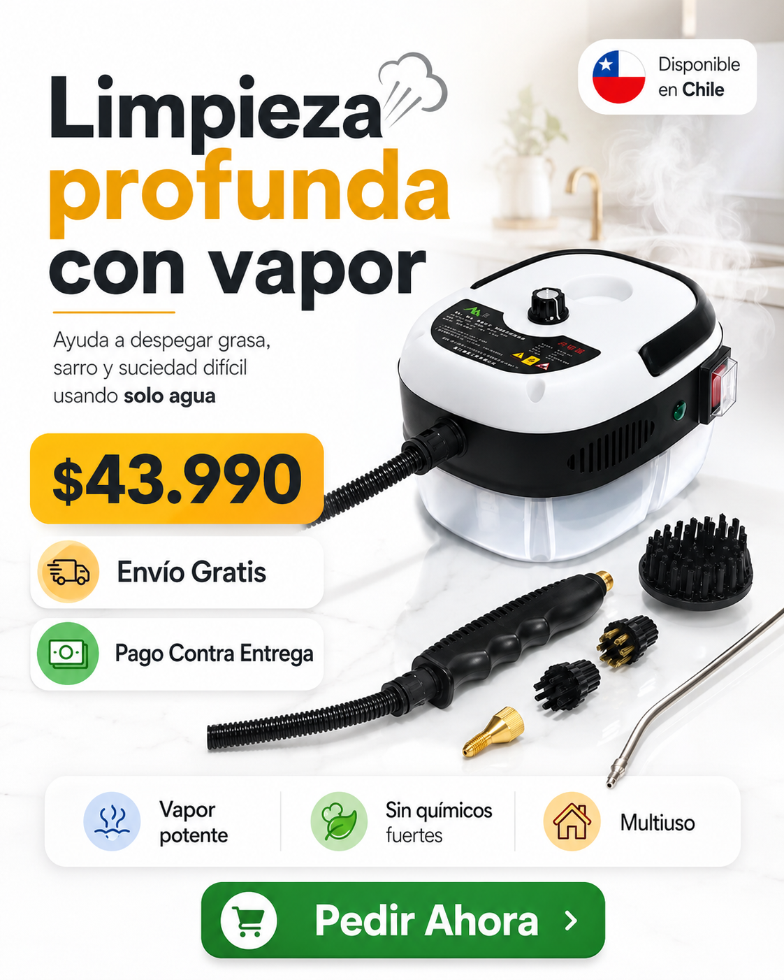 Limpiador A vapor |