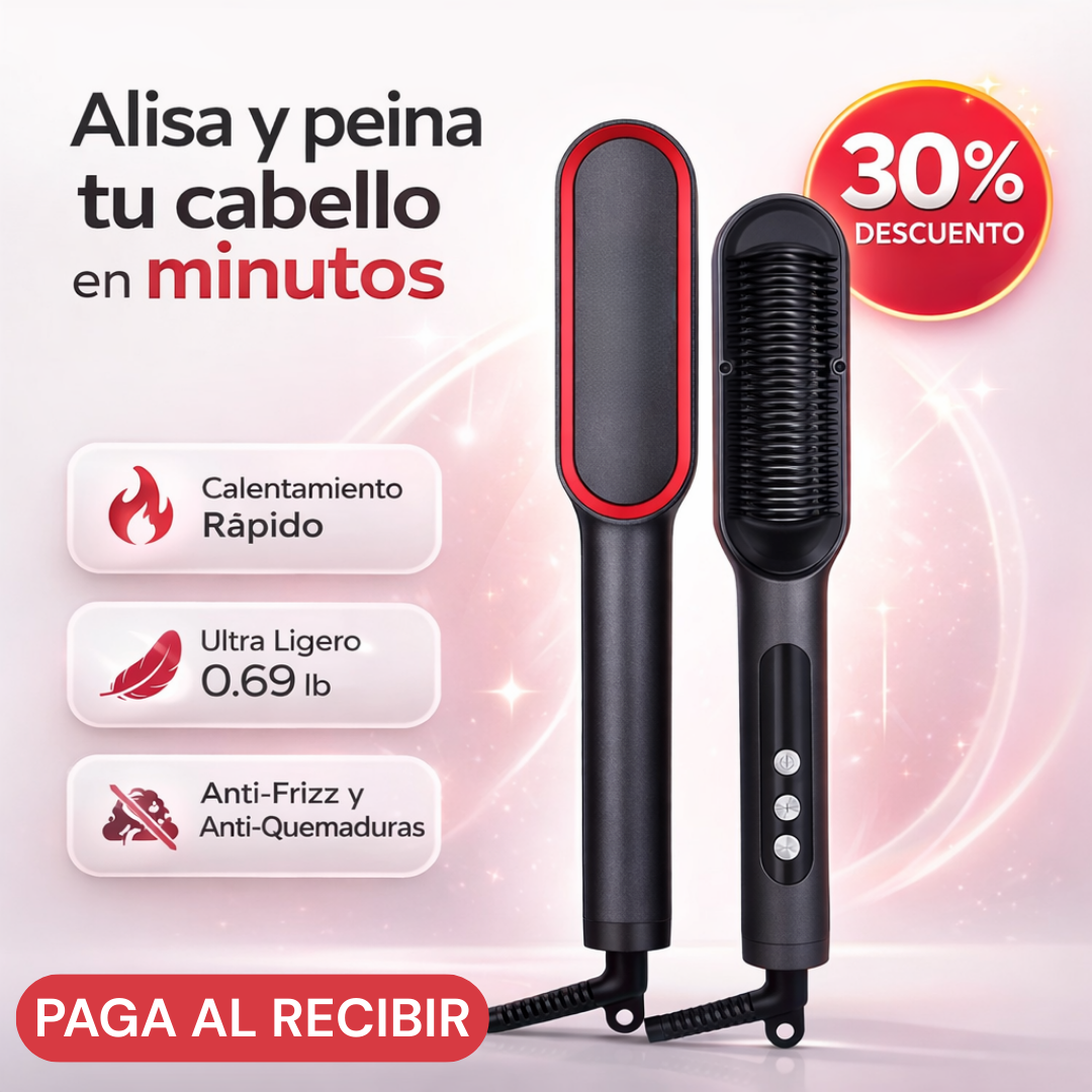 LISSORA™ | Alisa tu cabello mientras lo peinas