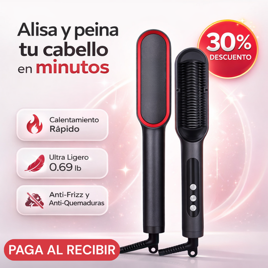 LISSORA™ | Alisa tu cabello mientras lo peinas