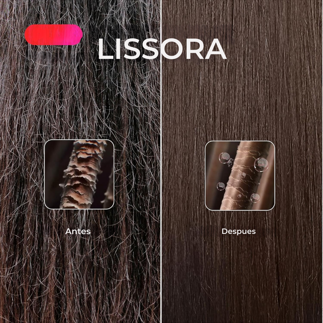 LISSORA™ | Alisa tu cabello mientras lo peinas