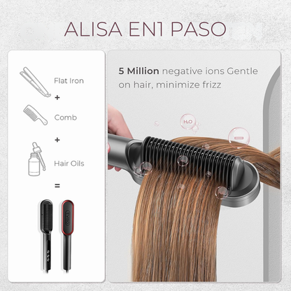 LISSORA™ | Alisa tu cabello mientras lo peinas