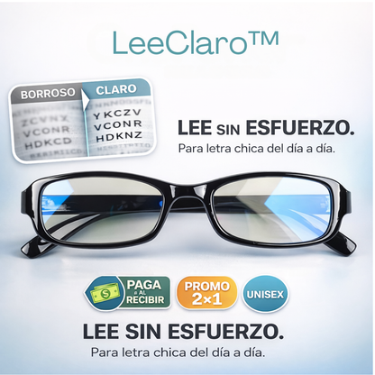 LeeClaro™ | Lee sin esfuerzo
