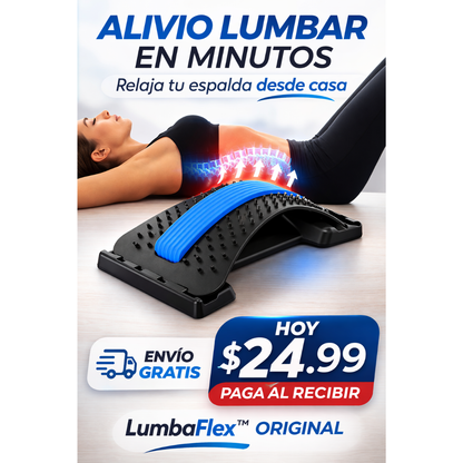 LumbaFlex™ | Estira tu espalda y siente alivio en casa
