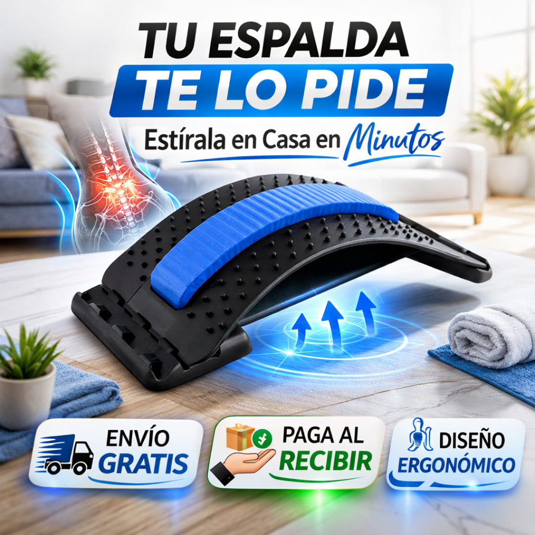 LumbaFlex™ | Estira tu espalda y siente alivio en casa