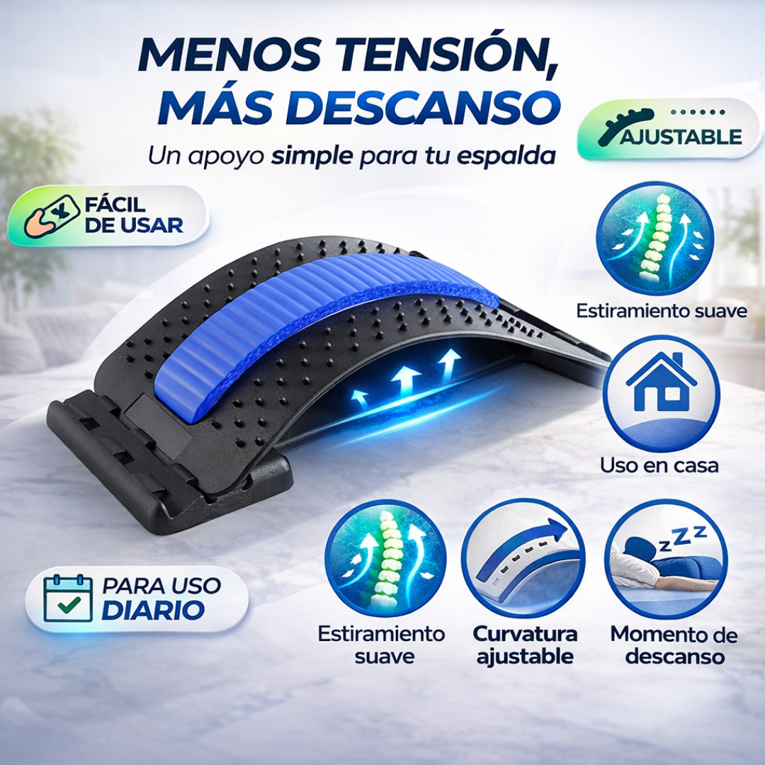 LumbaFlex™ | Estira tu espalda y siente alivio en casa