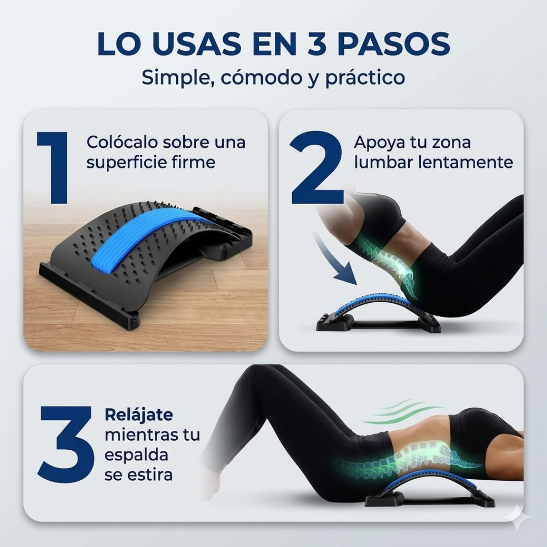 LumbaFlex™ | Estira tu espalda y siente alivio en casa