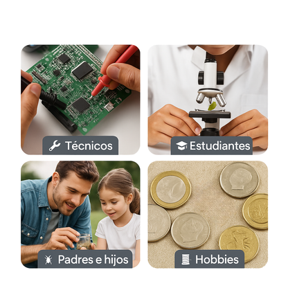 MicroZoom™X60 | Ve lo que tus ojos no pueden
