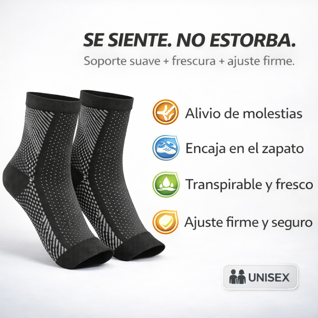 2x1 PIEFLEX™ | Soporte suave para pies y tobillos