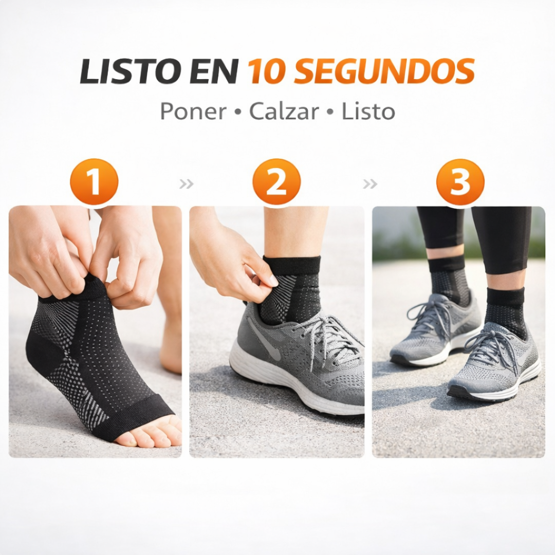 2x1 PIEFLEX™ | Soporte suave para pies y tobillos