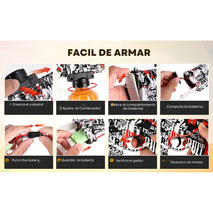HydroShot™ | Listo para la acción