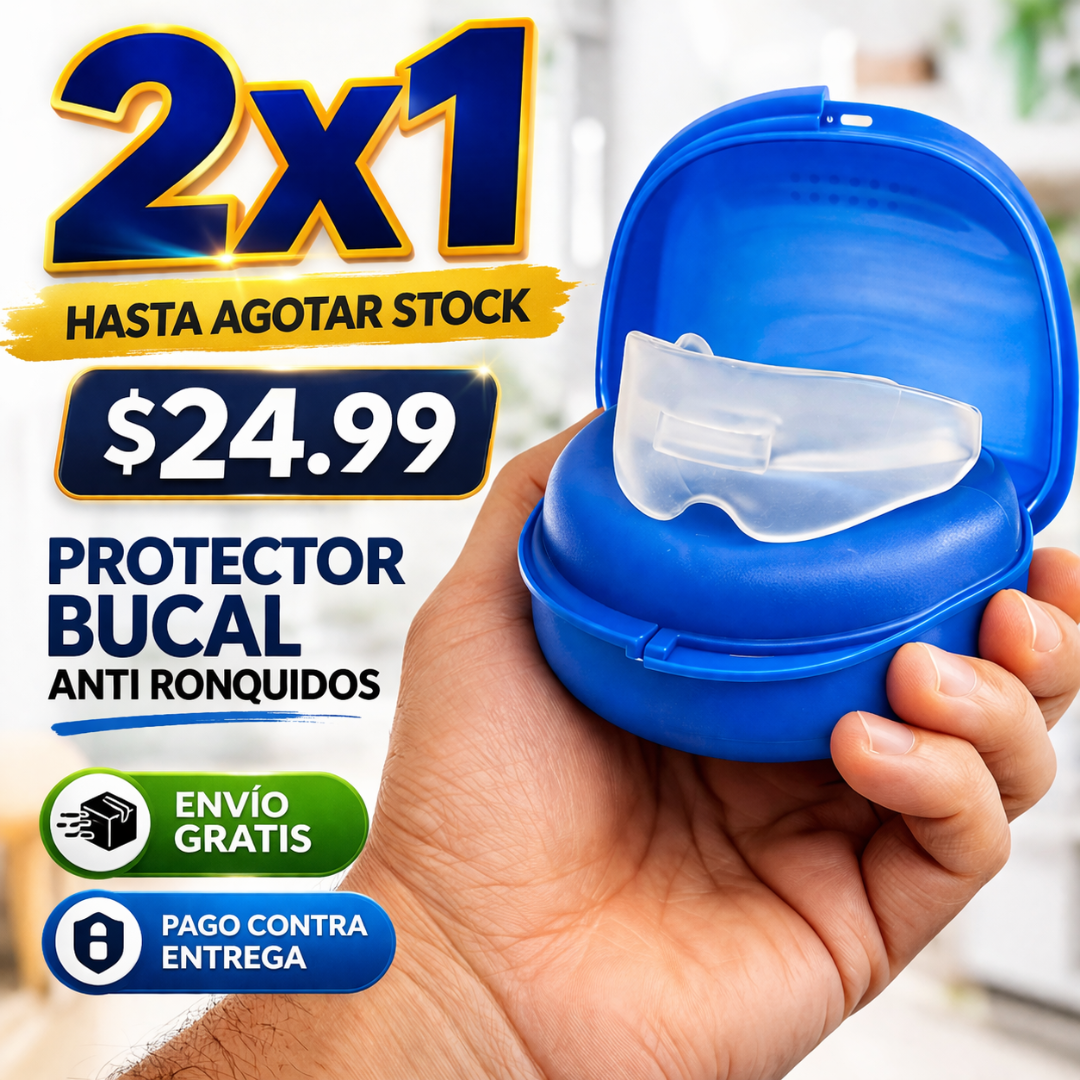 2x1 Roncamenos |SILENCIO EN LA NOCHE. ENERGÍA EN LA MAÑANA.
