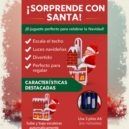 Santa Móvil en Chimenea | SANTA COBRA VIDA ESTA NAVIDAD