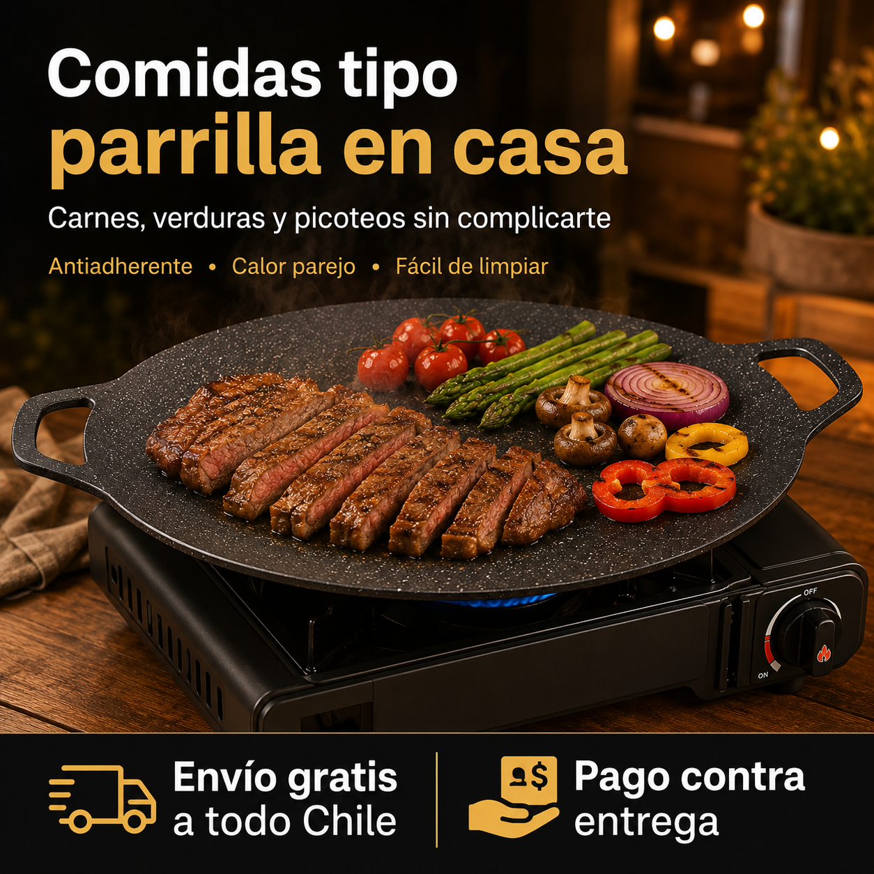 Plancha Corena  | AntiAdherente XL 40 CM