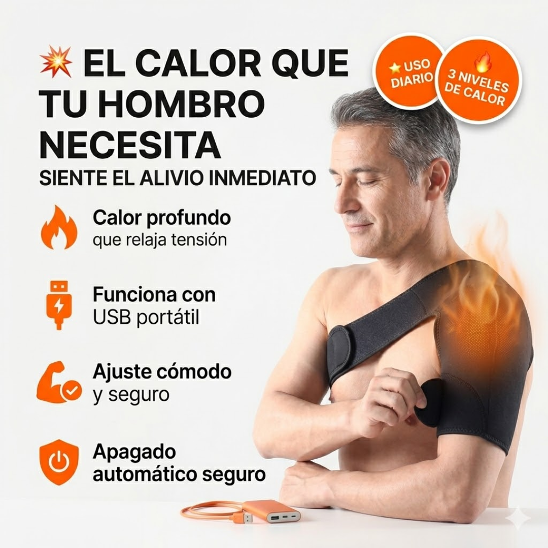 ThermaHombro™ |  Calor profundo para tu hombro