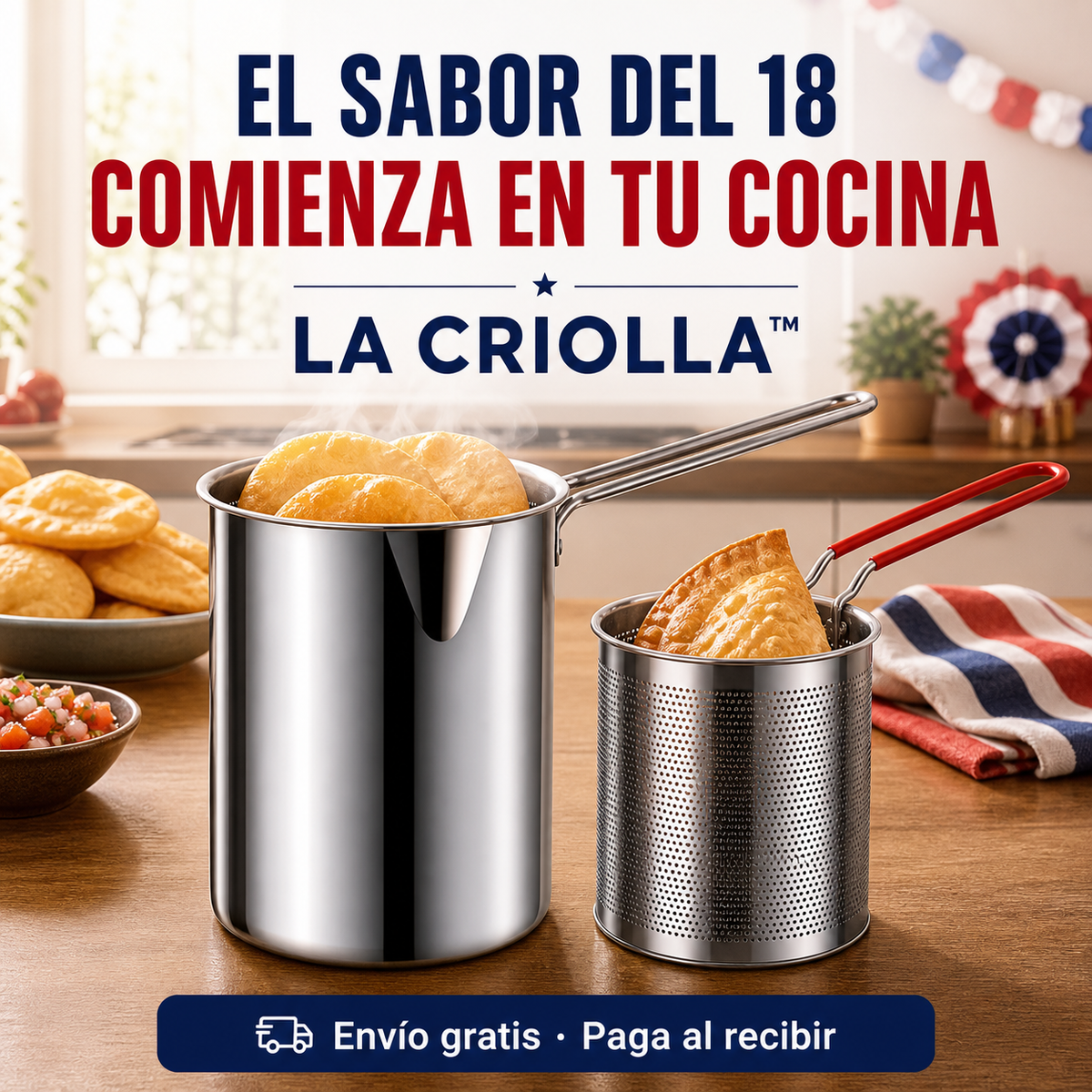 La Criolla: el sabor del 18 comienza en tu cocina