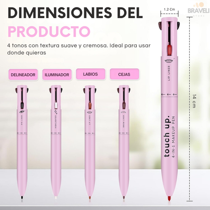 💄 BellaFlash | Cejas, labios, ojos y contorno sin cargar nada más